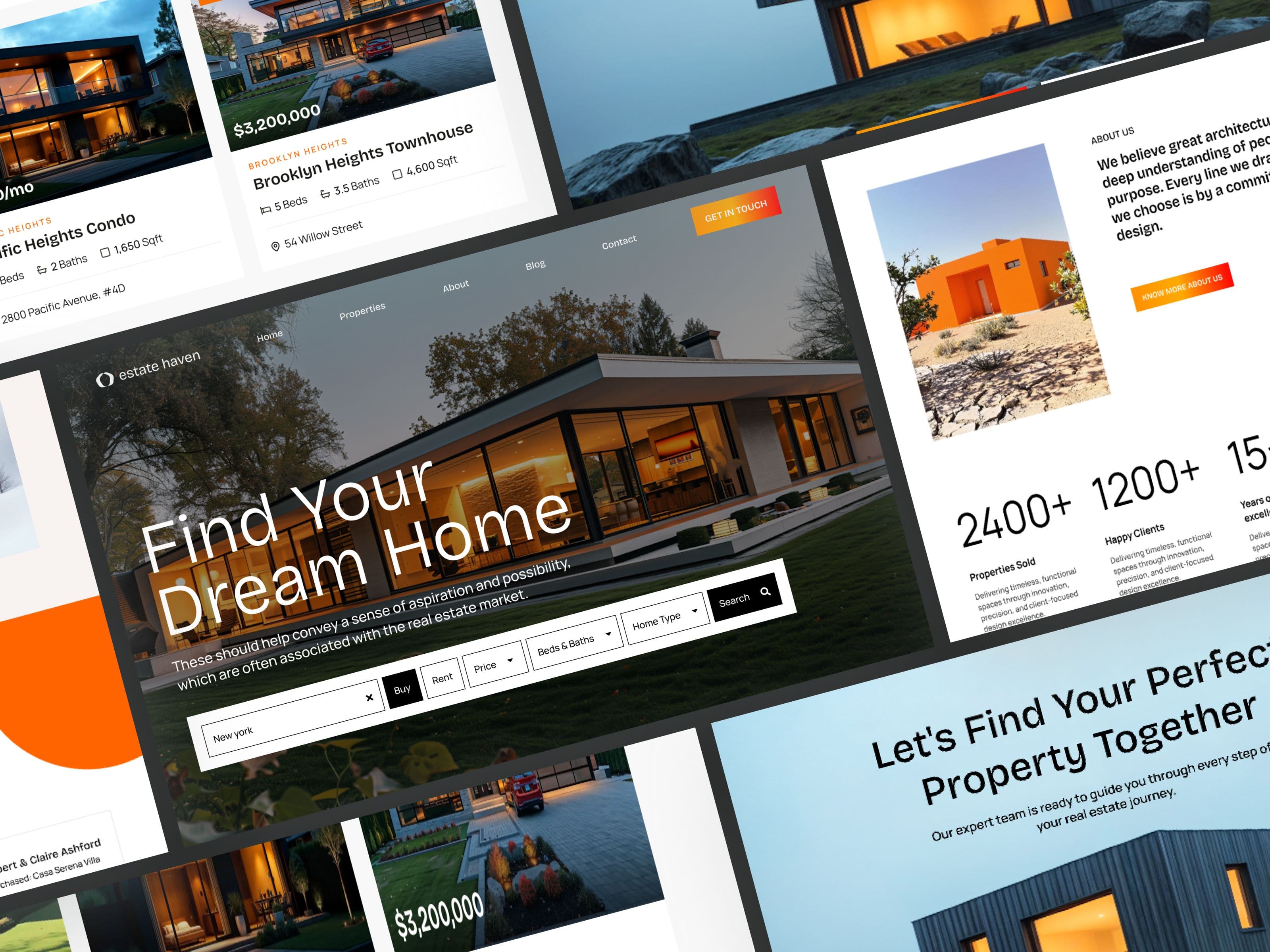 EstateHaven - Real Estate Website Template for Next.js & Sanity screenshot 2