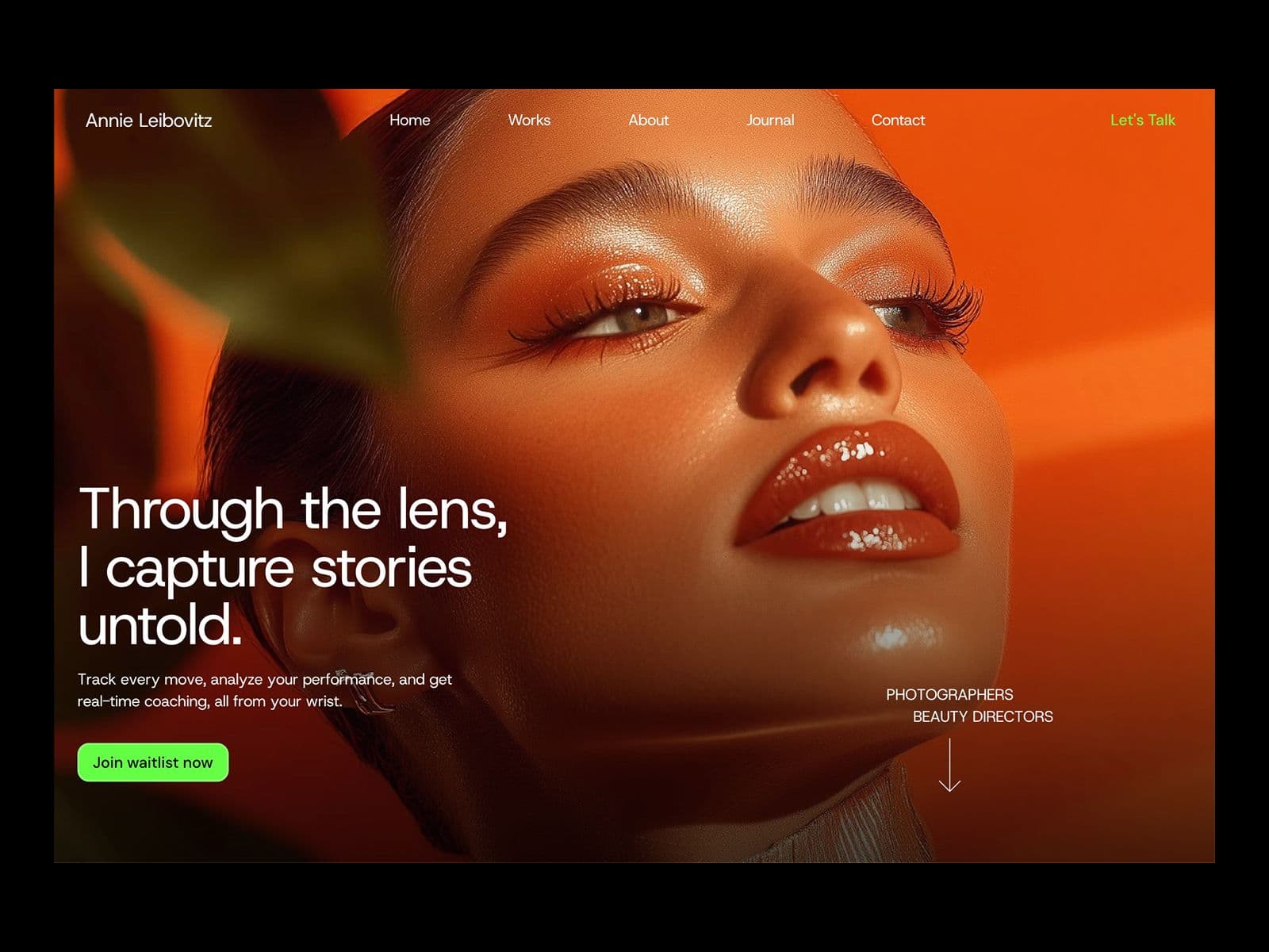 Annie - Framer Minimal Photography Template