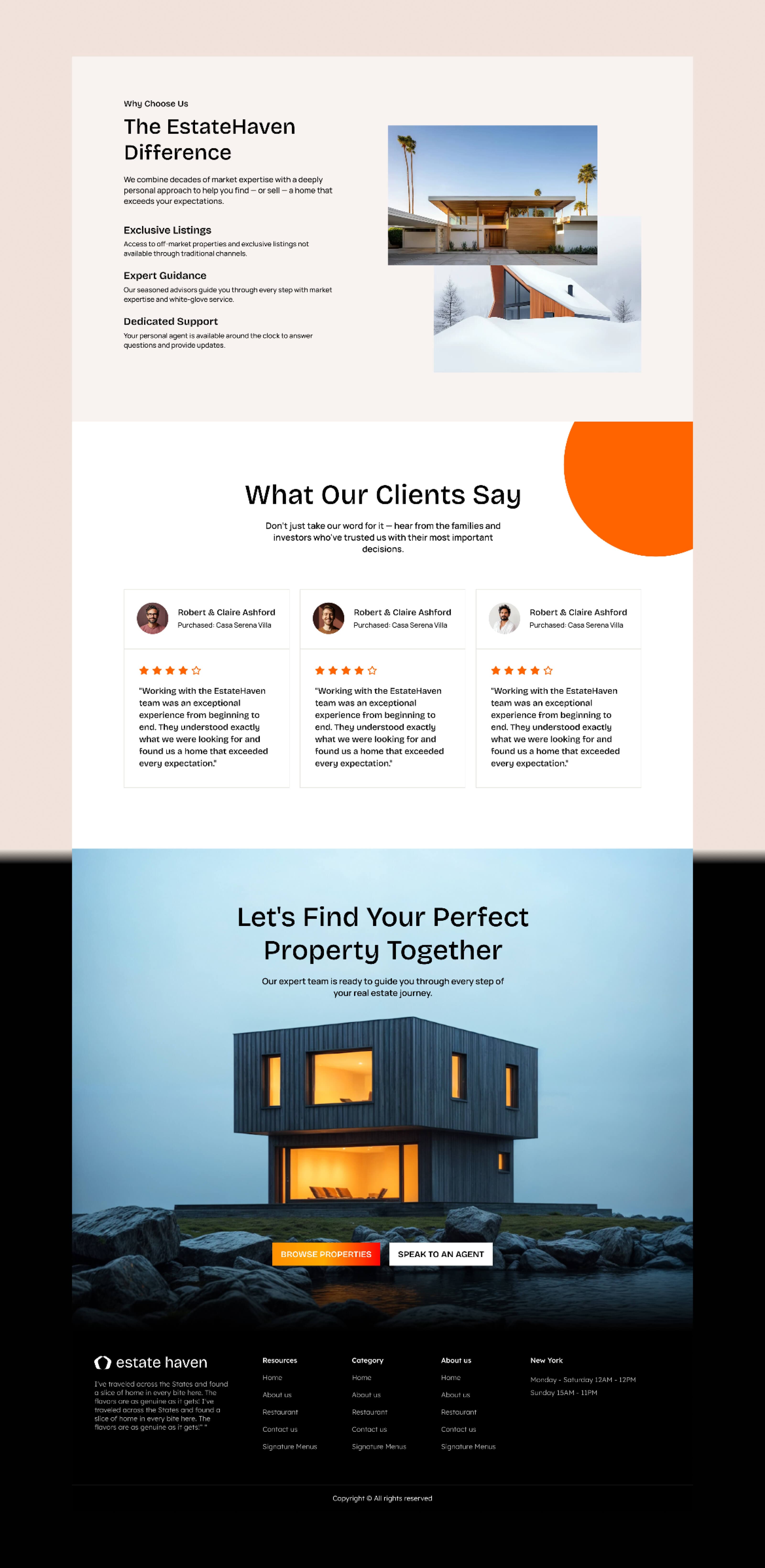 EstateHaven - Real Estate Website Template for Next.js & Sanity screenshot 5