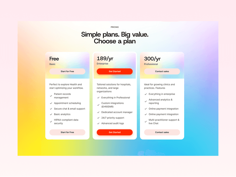 Pricing Gradient
