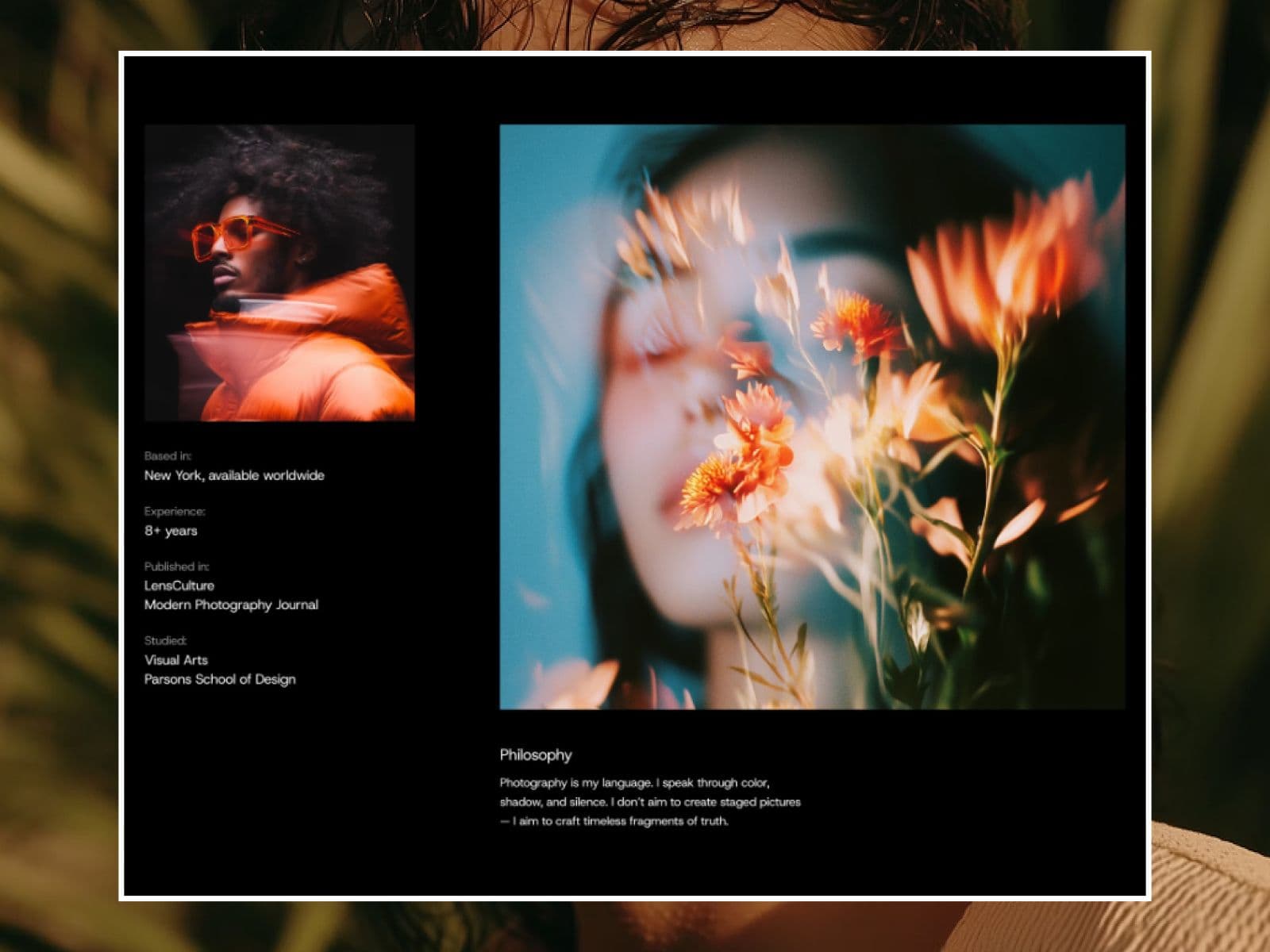 Annie - Framer Minimal Photography Template screenshot 3