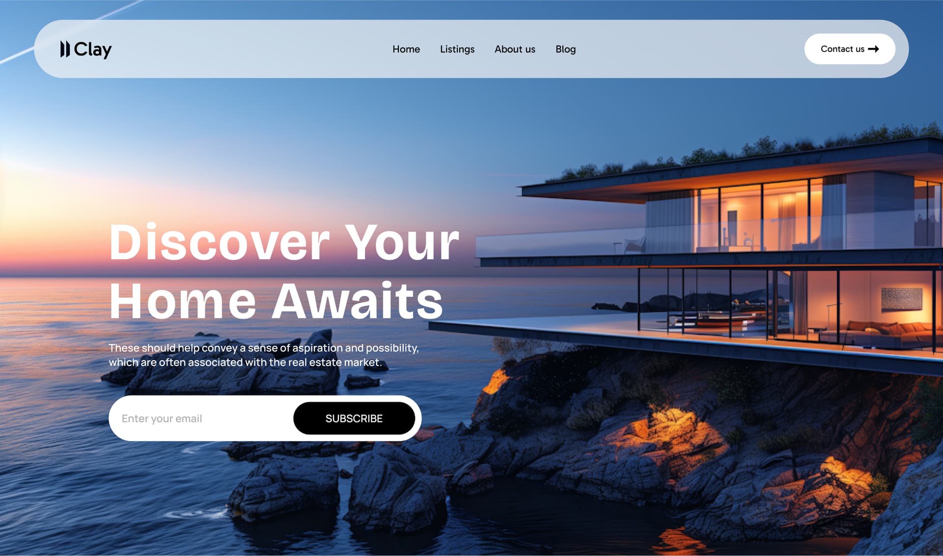 Clay - Real Estate React Template