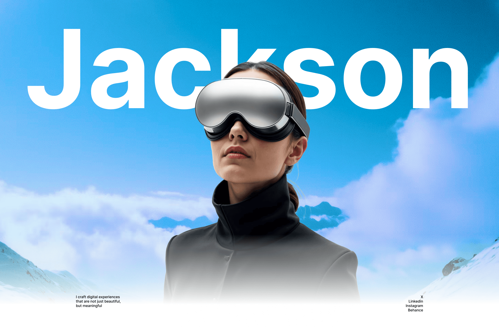 Jackson — Personal Portfolio Template for Designers & Creators