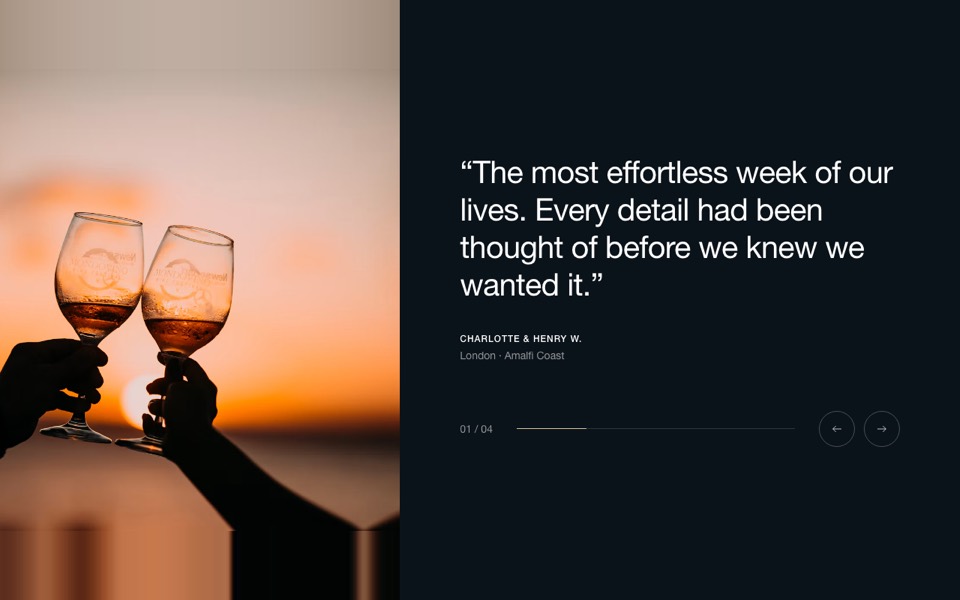 Fading Quote Testimonials