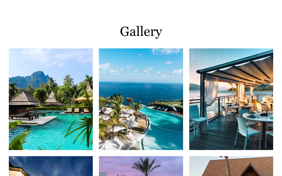 Gallery with Lightbox