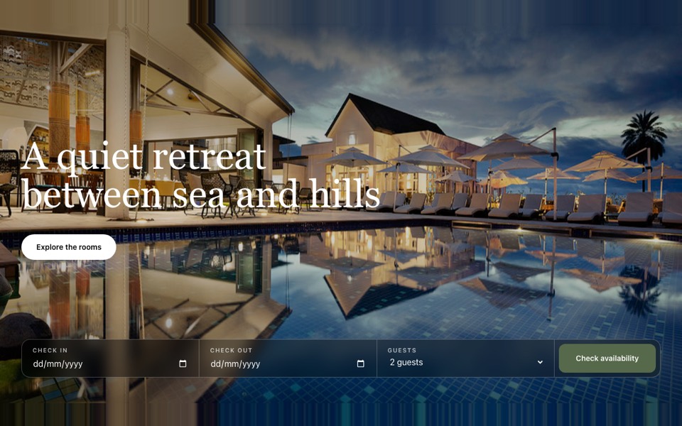 Hotel Booking Hero