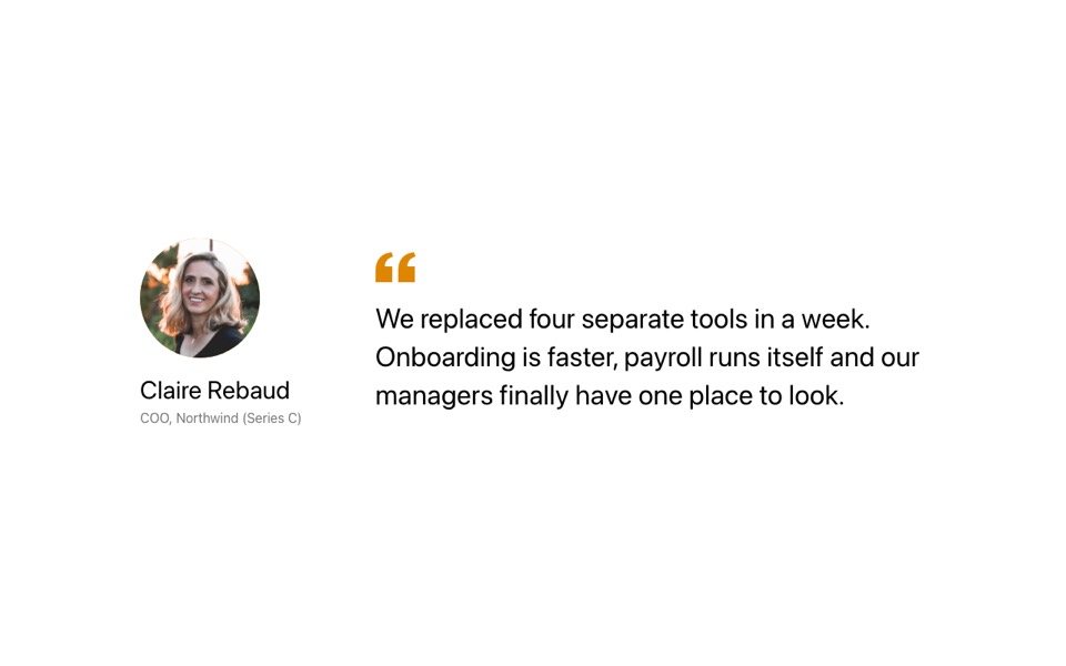 Single Quote Testimonial